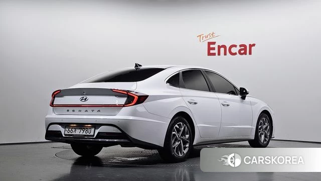 Hyundai Sonata (DN8) 2019 Белый из Кореи