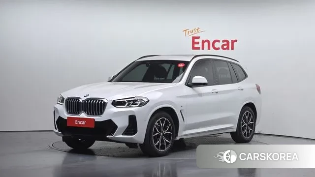 BMW X3 (G01) 2022 Белый из Кореи