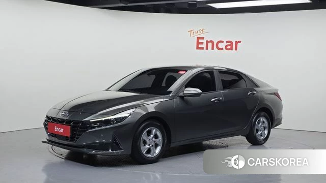 Hyundai Avante (CN7) 2021 Серый из Кореи