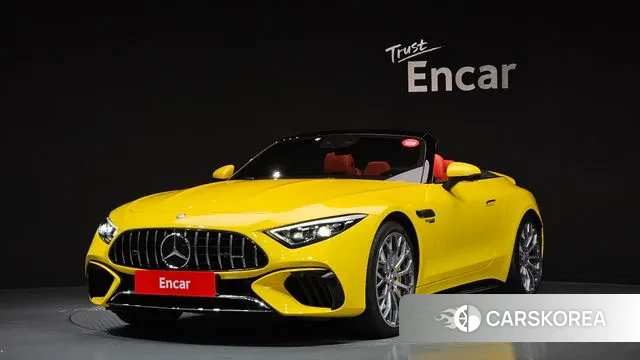 Mercedes-Benz SL-Class R232 2023 Желтый из Кореи