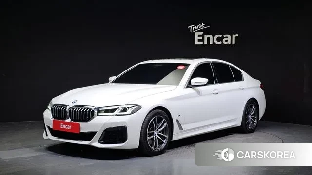 BMW 5 Series (G30) 2021 Белый из Кореи