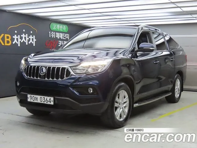 Ssangyong Rexton Sports 2019 Синий из Кореи