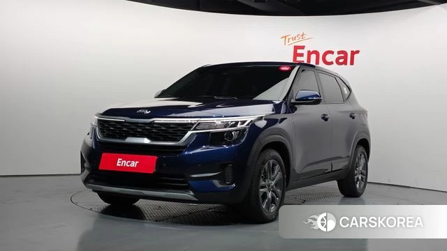 Kia Seltos 2019 Синий из Кореи