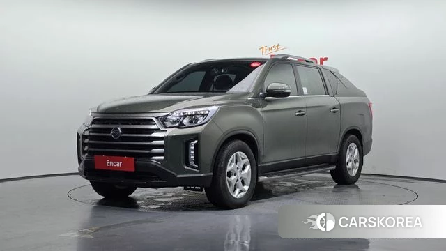 Ssangyong The New Rexton Sport 2022 Зеленый из Кореи