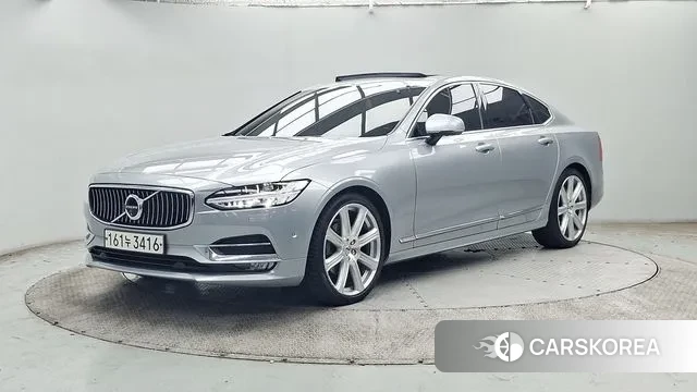 Volvo S90 2019 Светло-серебряный цвет из Кореи