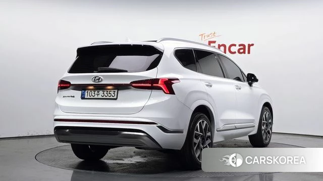Hyundai The New Santa Fe 2021 Белый из Кореи