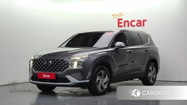 Hyundai The New Santa Fe 2022 Серый из Кореи