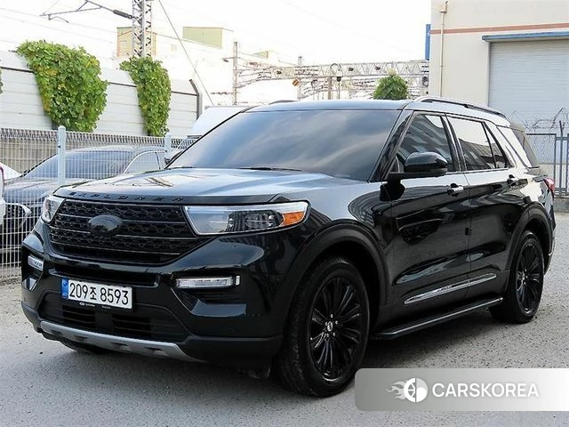 Ford Explorer 6th Generation 2021 Черный из Кореи