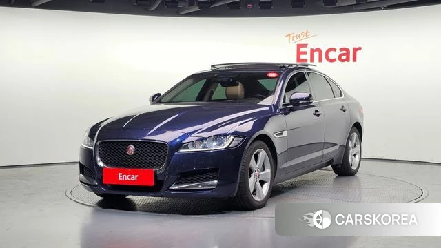 Jaguar XF (X260) 2018 Синий из Кореи
