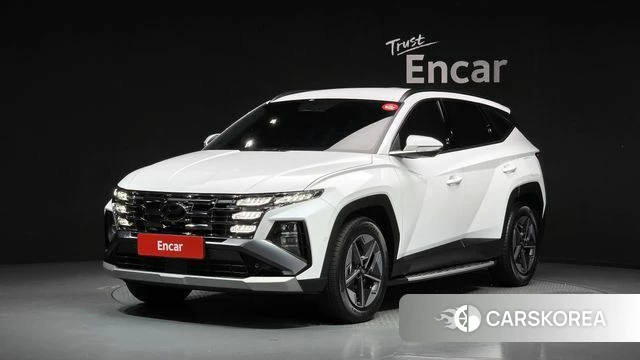 Hyundai The New Tucson Hybrid (NX4) 2024 Белый из Кореи