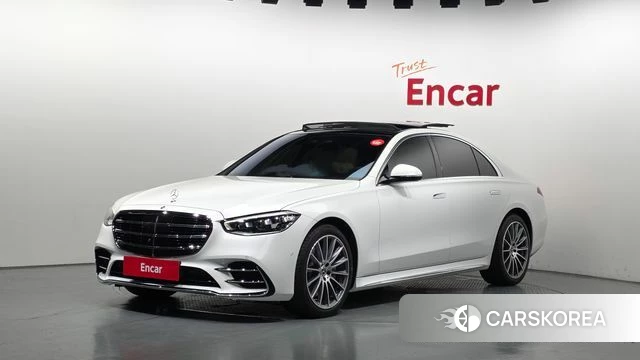 Mercedes-Benz S-Class W223 2025 Белый из Кореи