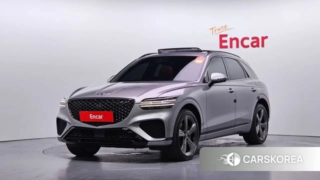 Genesis GV70 2021 Серебристо-серый из Кореи