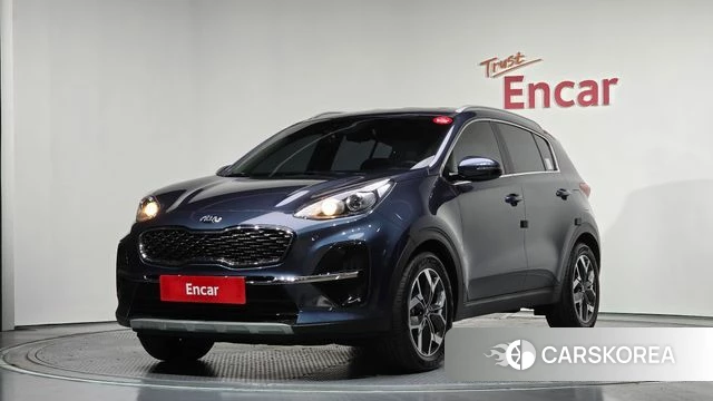 Kia Sportage The Bold 2018 Синий из Кореи