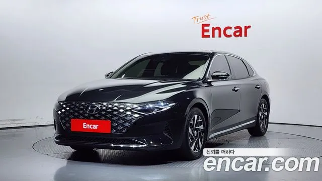 Hyundai The New Grandeur IG Hybrid 2021 Черный из Кореи