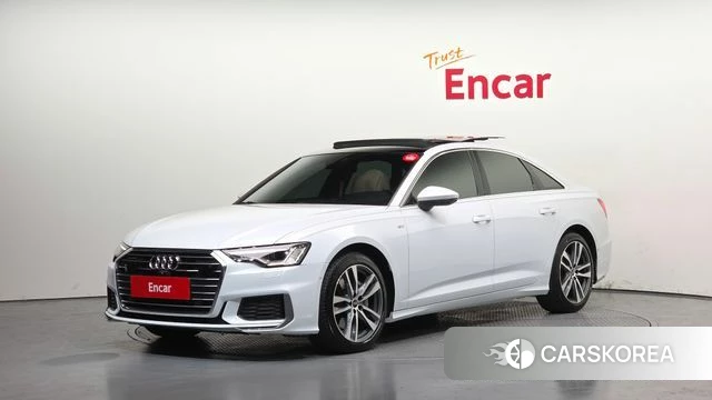 Audi A6 (C8) 2021 Белый из Кореи