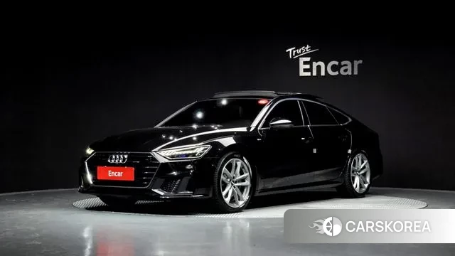 Audi A7 (4K) 2020 Черный из Кореи