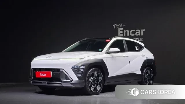 Hyundai Kona Hybrid (SX2) 2023 Белый из Кореи