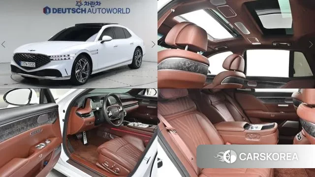 Genesis G90 (RS4) 2023 Белый из Кореи