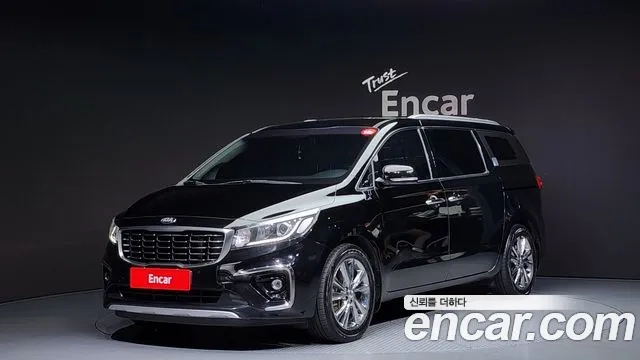 Kia The New Carnival 2018 Черный из Кореи