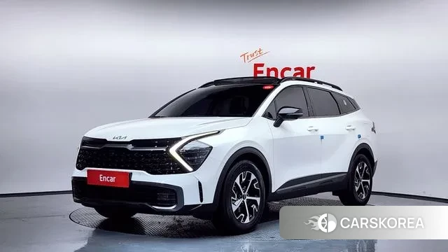 Kia Sportage 5th Generation Hybrid 2022 Белый из Кореи