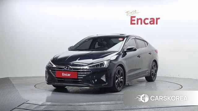Hyundai The New Avante AD 2019 Синий из Кореи