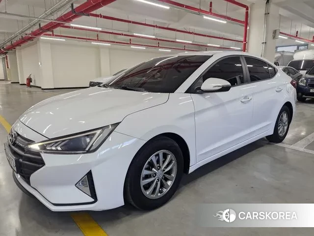 Hyundai The New Avante AD 2019 Белый из Кореи