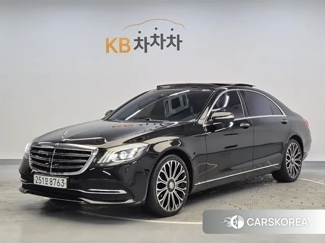 Mercedes-Benz S-Class W222 2020 Черный из Кореи