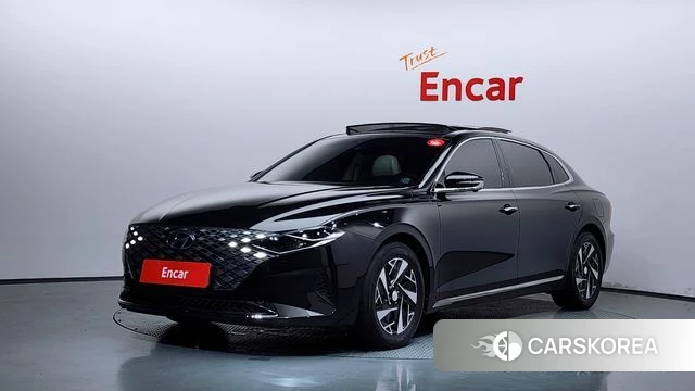 Hyundai The New Grandeur IG Hybrid 2022 Черный из Кореи