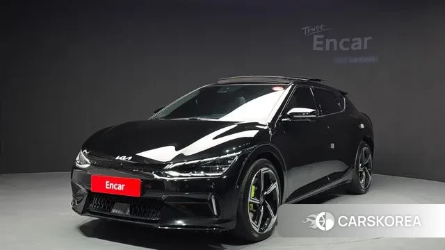 Kia EV6 2023 Черный из Кореи