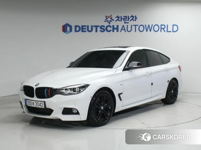 BMW 3 Series GT (F34) 2020 Белый из Кореи