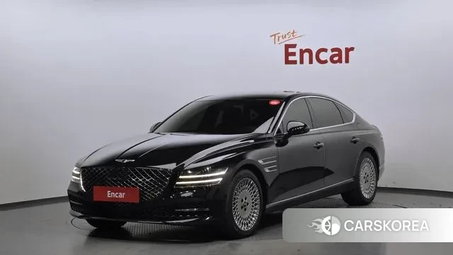 Genesis G80 (RG3) 2021 Черный из Кореи