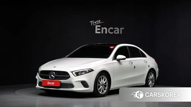 Mercedes-Benz A-Class W177 2020 Белый из Кореи