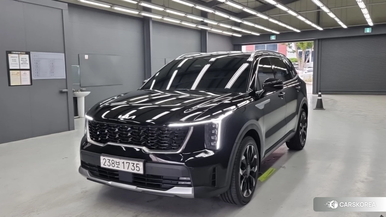 Kia The New Sorento 4th Generation 2023 Черный из Кореи