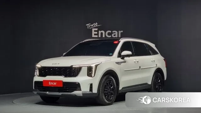 Kia The New Sorento 4th Generation 2023 Белый из Кореи
