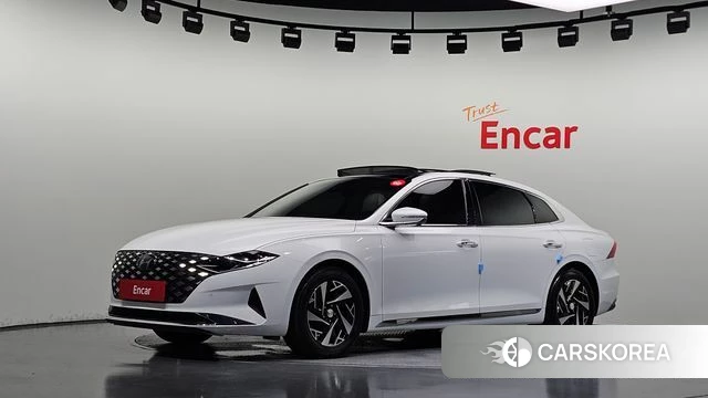 Hyundai The New Grandeur IG Hybrid 2022 Белый из Кореи