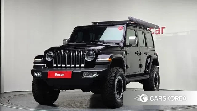 Jeep Wrangler (JL) 2021 Черный из Кореи