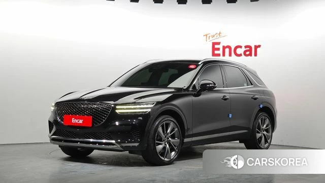 Genesis GV70 2021 Черный из Кореи