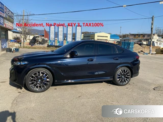BMW X6 (G06) 2025 Черный из Кореи