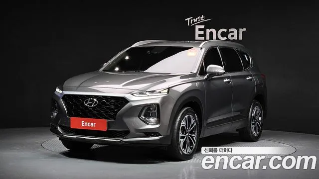 Hyundai Santa Fe TM 2018 Серый из Кореи