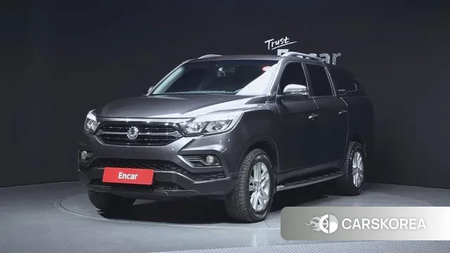 Ssangyong Rexton Sports 2018 Серый из Кореи