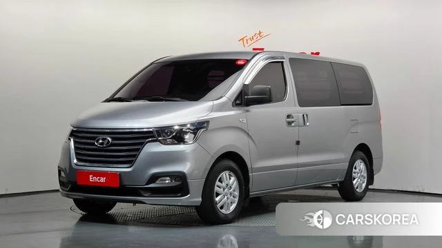 Hyundai The New Grand Starex 2018 Серебристо-серый из Кореи
