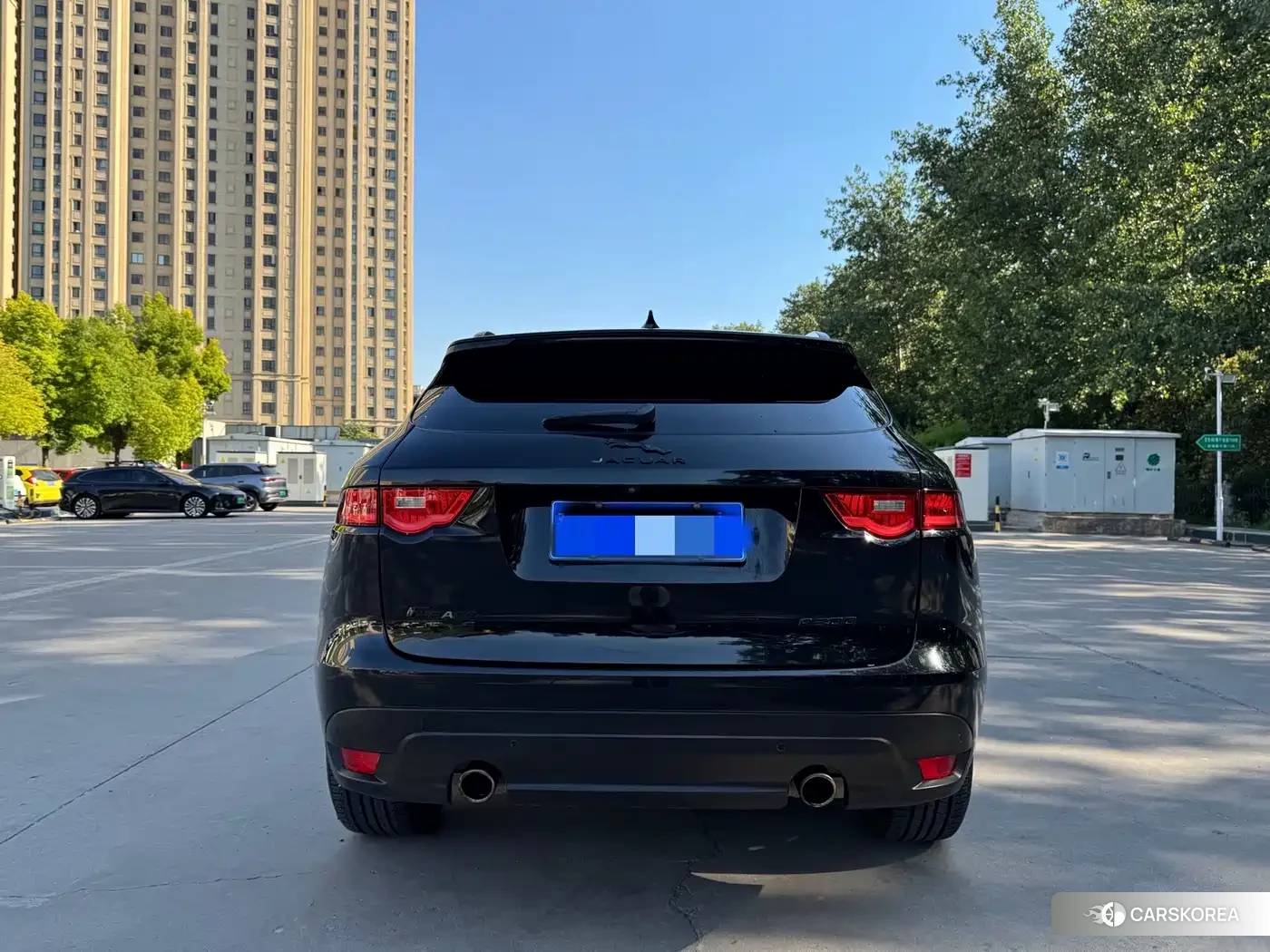 Jaguar F-PACE 2018 Синий из Китая
