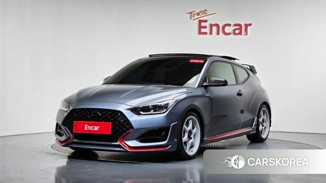 Hyundai Veloster (JS) 2018 Серебристо-серый из Кореи