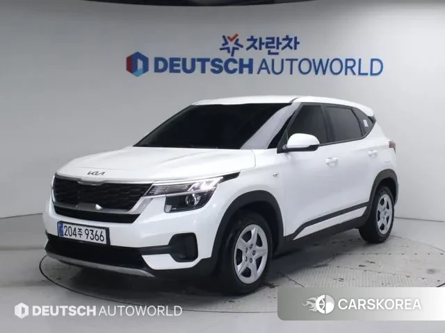 Kia Seltos 2022 Белый из Кореи