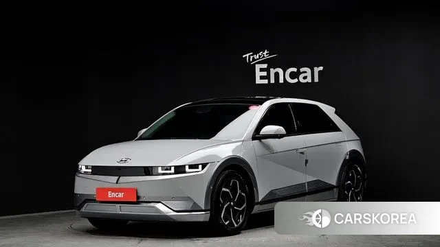 Hyundai Ionic 5 2023 Серебристо-серый из Кореи