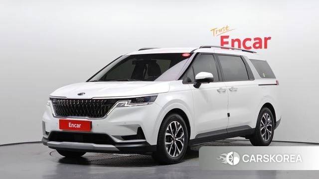 Kia Carnival 4th generation 2021 Белый из Кореи