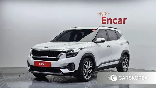 Kia Seltos 2021 Белый из Кореи