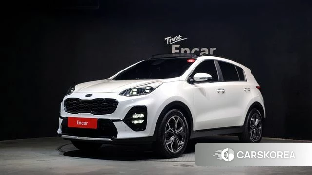 Kia Sportage The Bold 2019 Белый из Кореи