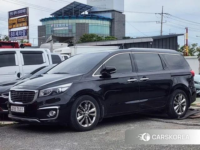 Kia All New Carnival 2018 Черный из Кореи