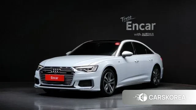 Audi A6 (C8) 2022 Белый из Кореи